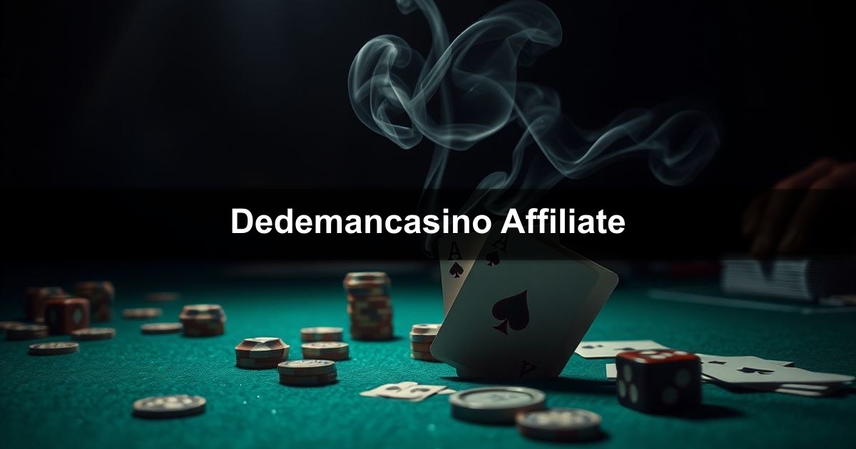 Dedemancasino Affiliate