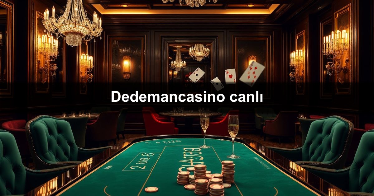 Dedemancasino canlı