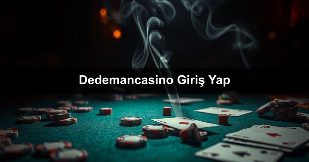 Dedemancasino Giriş