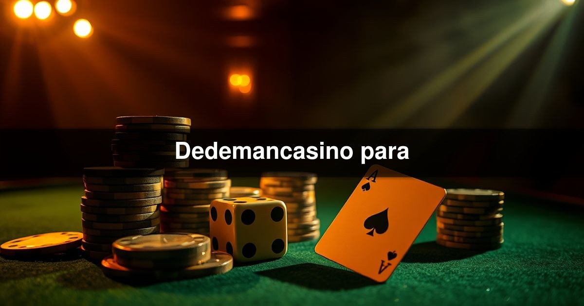 Dedemancasino para
