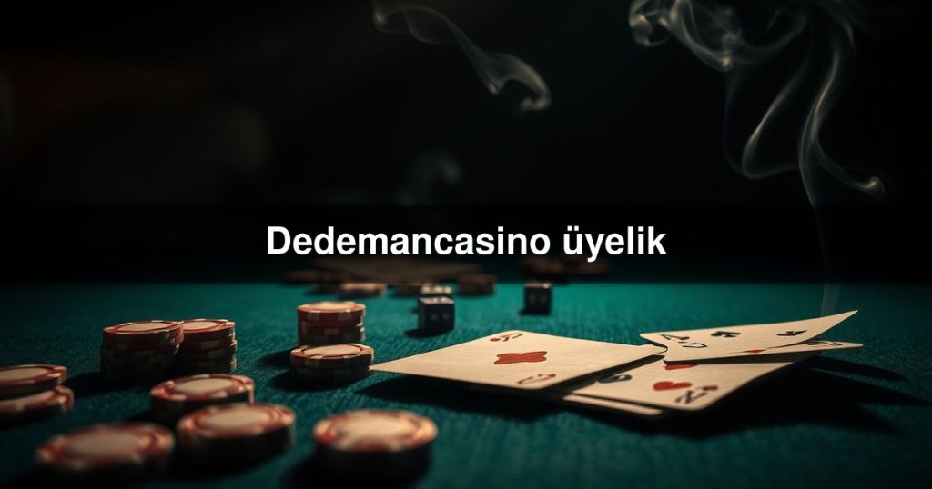 Dedemancasino üyelik